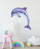 Purple Dolphin Wall Decal | Ocean Collection