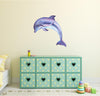 Purple Dolphin Wall Decal | Ocean Collection