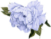 Blue Peony #14 Leaves Removable Wall Decal Individual Blooming Peonies Baby Girl Room Nursery Decor - Customize your own Wall Sticker Set