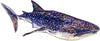 Whale Shark Wall Decal Ocean Sea Life Removable Fabric Wall Sticker