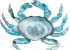 Blue Crab Wall Decal Ocean Sea Life Removable Fabric Wall Sticker