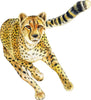 Cheetah #4 Wall Decal African Safari Animal Wild Cat Running Removable Fabric  Wall Sticker