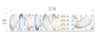 Watercolor Hot Air Balloon Wall Decal Set