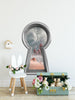 3d Keyhole Fabric Wall Decal - Queen of Hearts Palace - 3D Keyhole Wall Sticker - Wonderland Decal - Removable