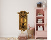 Wonderland Doorknob Fabric Wall Decal - Enchanted Doorknob Wall Sticker - Entrance to Wonderland - Rabbit Hole Decal - Removable