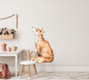 Whimsical Fox Wall Decal Woodland Forest Animal Wildlife Removable Peel and Stick Fabric Nursery Decor