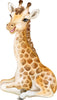 Load image into Gallery viewer, Baby Giraffe Wall Decal African Safari Animal Removable Fabric Wall Sticker | DecalBaby