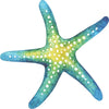 Load image into Gallery viewer, Blue Green Starfish Wall Decal Ocean Sea Life Removable Fabric Wall Sticker | DecalBaby