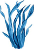 Blue Seaweed #2 Wall Decal Watercolor Seaweed Sea Life Marine Algae Deep Sea Ocean Wall Sticker | DecalBaby