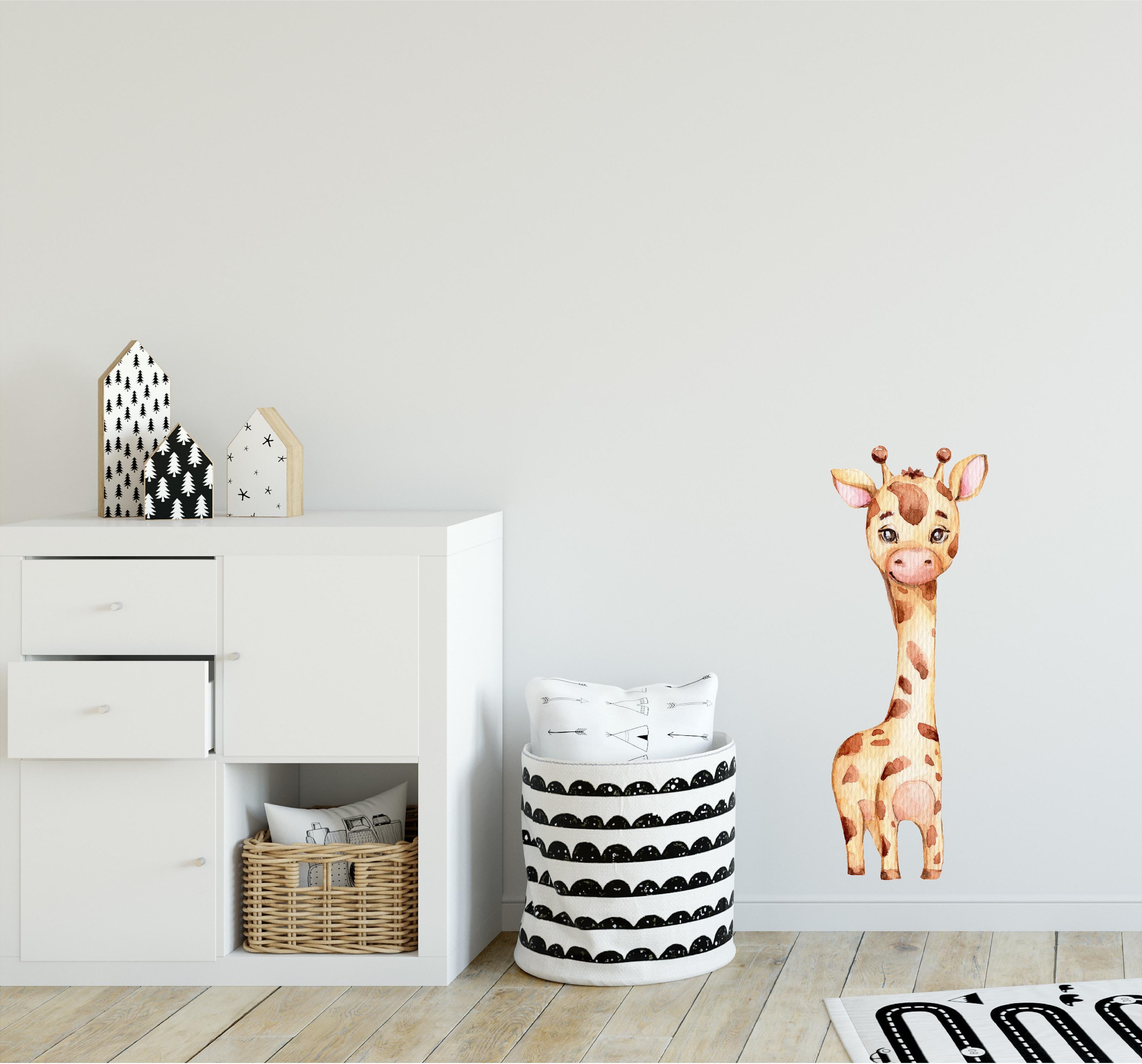 Baby Giraffe #3 Wall Decal Safari Animal Fabric Wall Sticker | DecalBaby