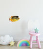 Diagonal Butterflyfish Wall Decal Tropical Fish Ocean Sea Life Removable Fabric Wall Sticker | DecalBaby
