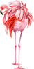 Watercolor Pink Flamingo #3 Wall Decal Tropical Bird Safari Animal Wall Sticker | DecalBaby