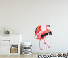 Load image into Gallery viewer, Watercolor Pink Flamingo #5 Wall Decal Tropical Bird Safari Animal Wall Sticker | DecalBaby