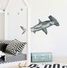 Hammerhead Shark #3 Wall Decal Ocean Sea Life Removable Fabric Wall Sticker | DecalBaby