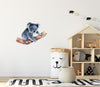Koala Bear Wall Decal Safari Animal Removable Fabric Wall Sticker | DecalBaby