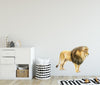 Lion #3 Wall Decal Africa Safari Animal Removable Fabric Wall Sticker | DecalBaby