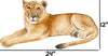 Lioness Mother Lion Wall Decal Safari Animal Fabric Wall Sticker | DecalBaby