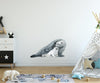 Load image into Gallery viewer, Mother Seal &amp; Baby Seal Cub Wall Decal Removable Fabric Vinyl Wall Sticker