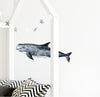 Risso's Dolphin Wall Decal Removable Fabric Wall Sticker | DecalBaby