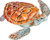 Sea Turtle #4 Wall Decal Ocean Sea Life Removable Fabric Wall Sticker | DecalBaby