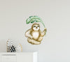 Load image into Gallery viewer, Sloth #2 Wall Decal Madagascar Safari Animal Wall Sticker Removable Fabric Vinyl | DecalBaby