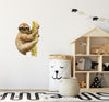 Sloth #3 Wall Decal Madagascar Safari Animal Wall Sticker Removable Fabric Vinyl | DecalBaby
