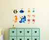 Underwater Sea Life Set #1 Wall Decal Sea Creatures Sea Animals Vinyl Wall Stickers | DecalBaby