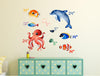 Underwater Sea Life Set #2 Wall Decal Sea Creatures Sea Animals Vinyl Wall Stickers | DecalBaby