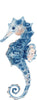 Watercolor Navy Blue Seahorse Wall Decal Fish Sea Animal Marine Sea Life Wall Sticker | DecalBaby