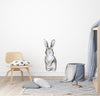 Rabbit Wall Decal Woodland Forest Animal Fabric Wall Sticker | DecalBaby