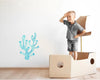 Blue Sea Coral Wall Decal Removable Fabric Wall Sticker | DecalBaby