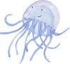 Baby Jellyfish Wall Decal Watercolor Sea Animal Removable Fabric Vinyl Wall Sticker