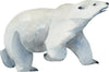 Load image into Gallery viewer, Watercolor Polar Bear Wall Decal Removable Fabric Vinyl Arctic Sea Animal Wall Sticker