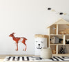 Spotted Fawn Wall Decal Woodland Forest Animal Fabric Wall Sticker | DecalBaby